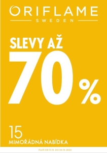 Mimořádná nabídka Oriflame 15/2023