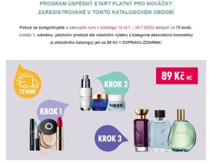 Úspěšný start Oriflame 10/2023
