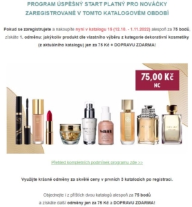 Úspěšný start Oriflame 15-2022