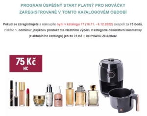 Úspěšný start Oriflame - 17-2022