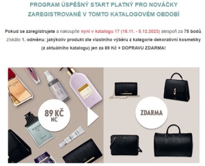 Úspěšný start Oriflame